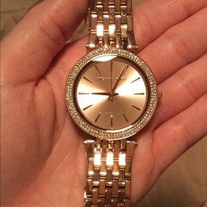 Michael kors Darci rose gold tone watch